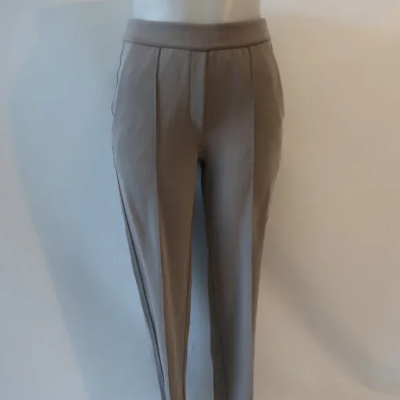 NWT Womens Lululemon Taupe (Item-134) Softstreme Pintuck Mid-Rise Pant XS - Picture 4 of 15